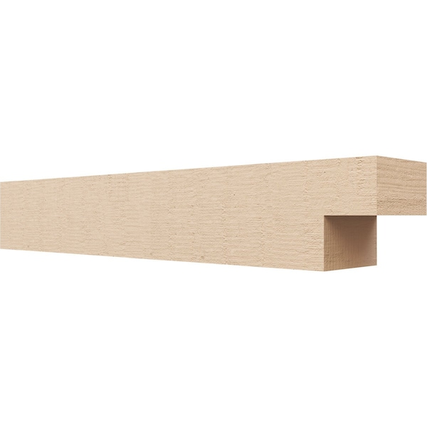 Ekena Millwork 6in. W x 6in. H x 36in. L Chapel Hill Woodgrain TimberThane Rafter Tail, Primed Tan RFTUR06X06X36CHPRCPR - main